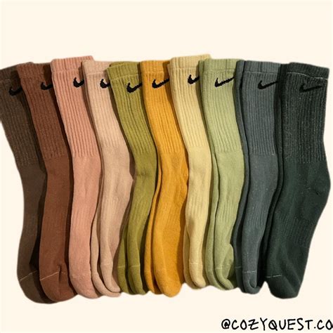 neutral color Nike socks